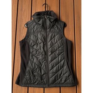 Columbia fleece/puffer vest